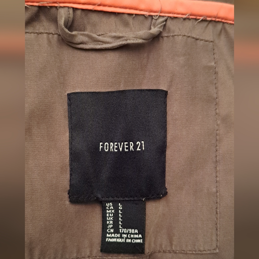 Forever 21 spring jacket, Women's L - Picture 5 of 6